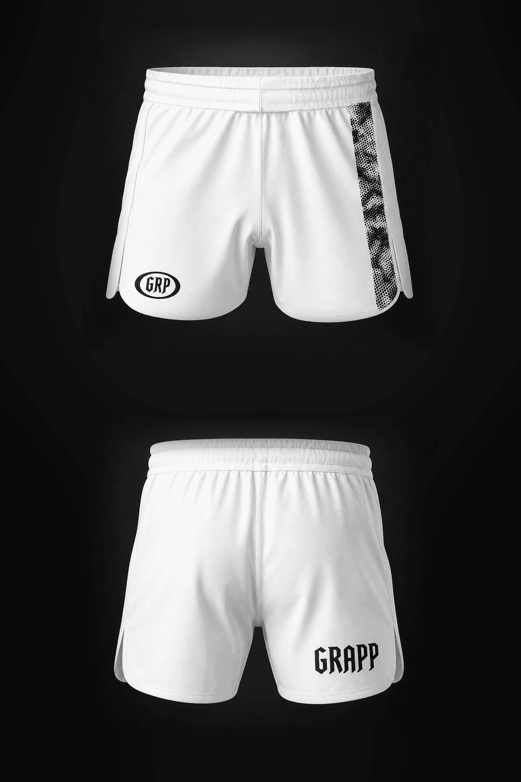 Fight Short GRAPP Branco — GRAPP Fight Club