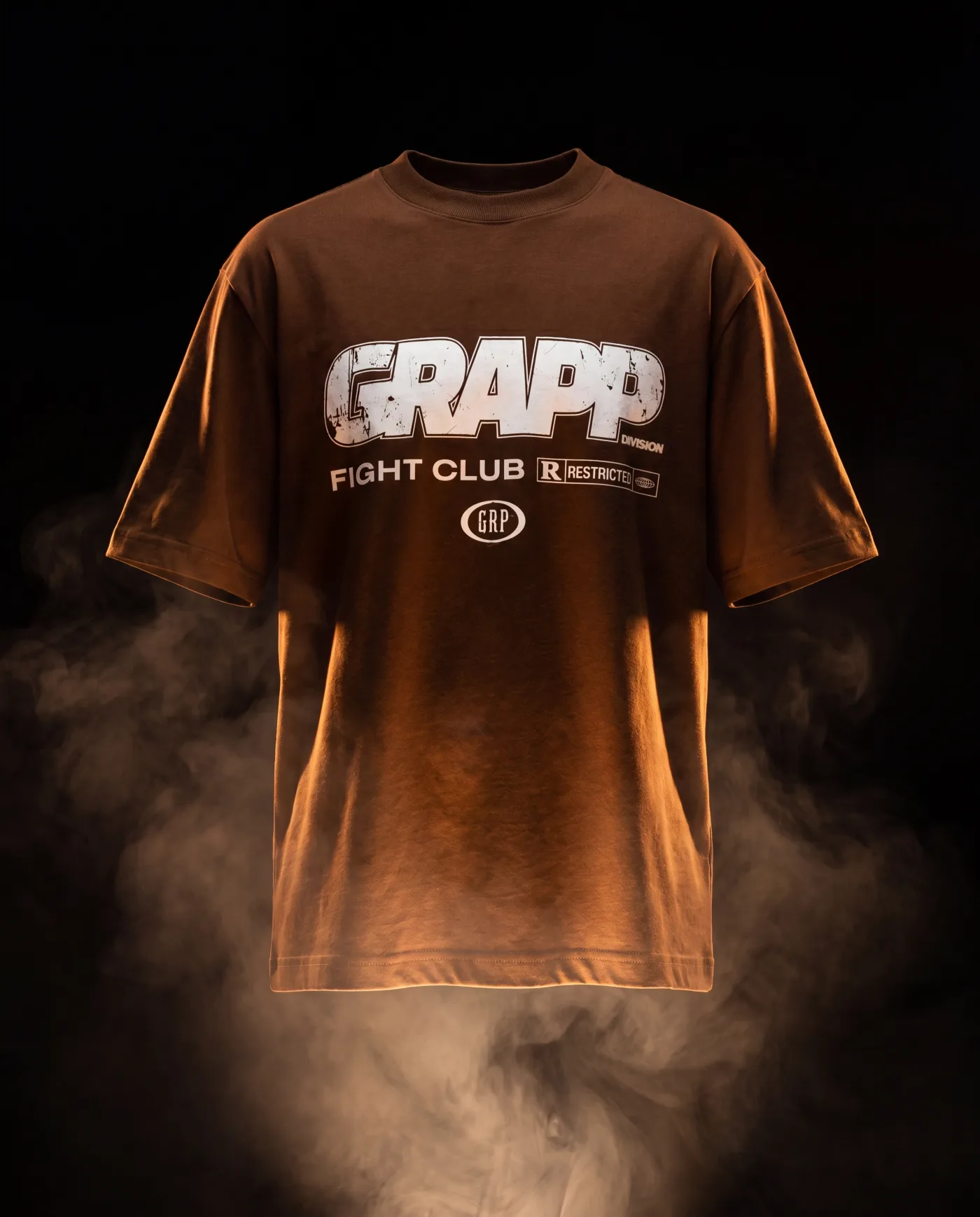 Fight Club Tee — Marrom